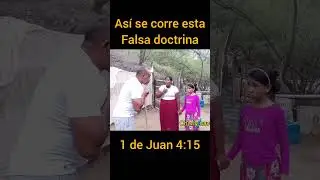 Así se corre esa falsa doctrina #amordemadre #yosoydelos7mil #humor #jesusolo #pentecostales 