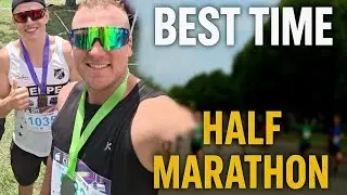 Running a half marathon at 98kg & getting a PB  - Jacaranda city challenge