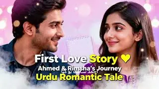 Mohabbat Ka Pehla Khawab | Romantic Urdu Story | Ahmed & Rimsha&rsquo;s Love Story