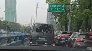 drive around Quezon city avoid traffic