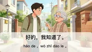 Chinese daily conversation 2.5 Rental regular speed loop3