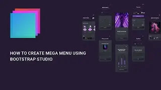 How to Create a Navbar Mega Menu using Bootstrap Studio