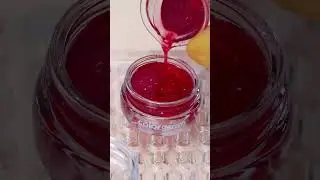 Handmade Lip Balm Jar💋  Satisfying Makeup Repair ASMR #shorts #asmr #cosmeticrepair #beautyfix