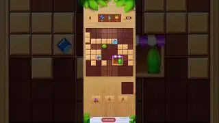 Block Crush: Wood Block Puzzle - block brain logic relaxing puzzle game Level 12 part gameplay