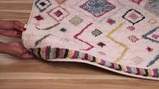 Orian West Village Settat Soft White Texture Area Rug