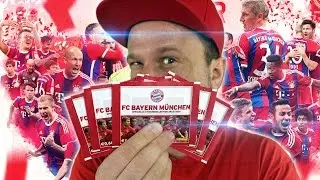 FC Bayern M&uuml;nchen Sticker Unboxing Offizielle Sticker Collection 2015/2016