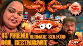 Best Seafood restaurant in US phoenix | Angry Crab Shack |  #kalaflix  #london  #trending #vlog