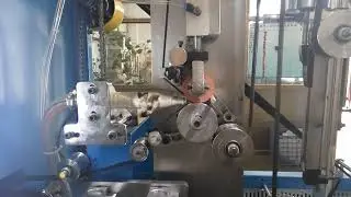 Waterproof zipper all in one (including glue coating, film sealing and middle separating machine)