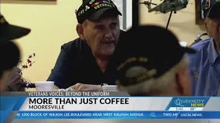 'It's therapy': Vets bond over coffee at Mooresville hotspot