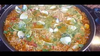 ARROZ CON ALMEJAS el truco para que nunca se pase.
