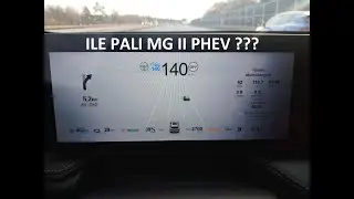 Ile pali MG HS II PHEV? Pomiar autostrada i drogi lokalne.