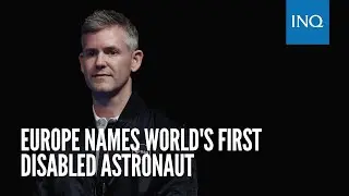Europe names world's first disabled astronaut