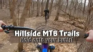 Hillside Mountain Bike trails in Elk River, MN - Send it! [4k]