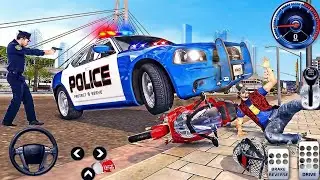 US Cop Car Chase Simulator 3D - Real Police Cars Driving - Android Gameplay 