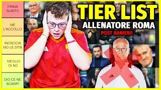 TIER LIST con i FUTURI POSSIBILI ALLENATORI della ROMA 2025-26 (TERRIBILMENTE ONESTA) - SICKWOLF