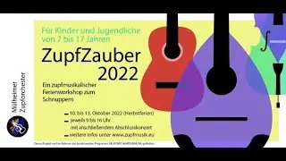 ZupfZauber 2022 - Musikprojekt f&uuml;r Kinder