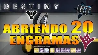 [Destiny] Abriendo 20 Engramas Ex&oacute;ticos y Legendarios! | Rey de los Pose&iacute;dos