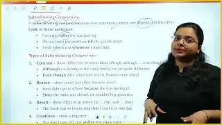 English Grammer Class 7 Chapter 15 Conjunctions Part 1