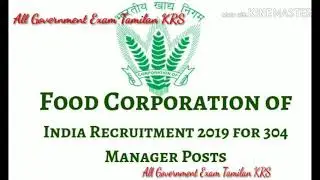 FCI Recruitment 2019 304 Manager Posts FCI Recruitment 2019