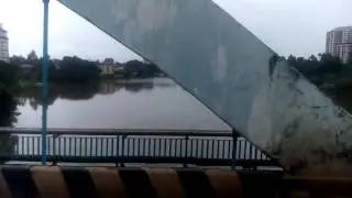 ALUVA RIVER VIEW FROM MARTHANDAVARMA BRIDGE ALUVA