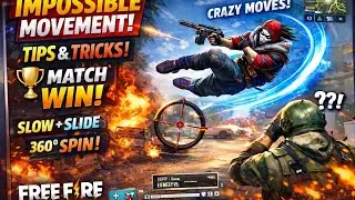 Impossible Movement Tips & Tricks 😱 | Used Pro Skills & Won the Match!h 💀