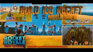 Rocket Royale- New world record 2021 |Rocket Royale new update gameplay