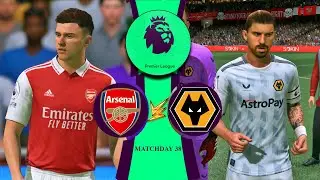 FIFA 22 | Arsenal vs. Wolverhampton | Matchday 38