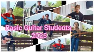 Basic Guitar Students 2025|Basic Musical Training Organized |Choklangan Baptist Church