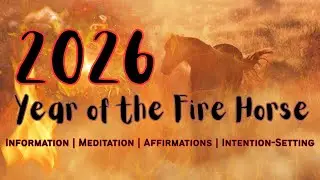 Year of the Fire Horse 2026 🐎🔥 | Gentle Meditation for New Beginnings & Intention-Setting