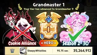CHAOS SPEEDRUN 🔮 Cookie Alliance Season 2-30 Easy to Hero Best Guide