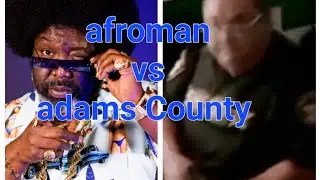 afroman auctions off door after raid then adams County sues him afterwards. My reaction