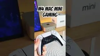 M4 Mac Mini Gaming with PS5 Controller