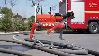 China&rsquo;s Firefighting Robot Dogs: The Future of Emergency Rescue!