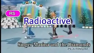 Marina and the Diamonds - Radioactive (Official Instrumental w/ backing vocals) Karaoke