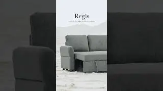 The Regis - Petite Storage Sofa-Chaise