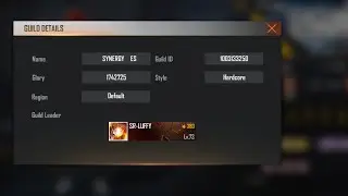LUFFY OP GUILD SYNERGY ES MEMBERS
