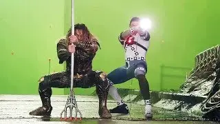 AQUAMAN Character 'Justice League' Behind The Scenes [+Subtitles]