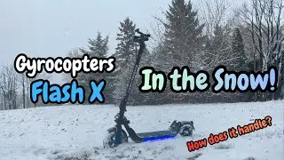 This Scooter Was NOT Made for Winter…