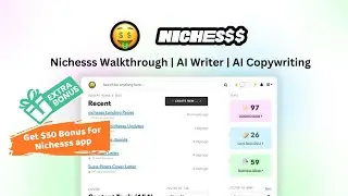 Nichesss Walkthrough Tutorial: AI Writer | AI Copywriting Software | Appsumo Lifetime Deal
