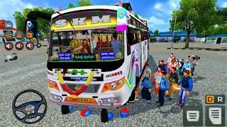 New Bus Lighting 🚨 Loding Pesengers map mod Off-road Legend gaming Bus Simulator Indonesia