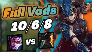 HAIL OF BLADES VAYNE DEMOLISHES GANGPLANK - Challenger Gameplay Vayne Vs Gangplank Full Vod