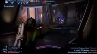 Mass Effect 3 - 4 Drell vs Unknown Platinum botched run (Collector Goddess)