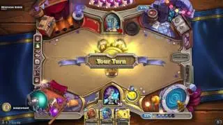 Hearthstone: Karazhan - Silverware Golem gameplay