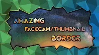Photoshop Touch GFX | Amazing Facecam/Thumbnail Border Speedart!