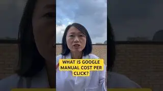 What is Google manual cost per click? #googleads