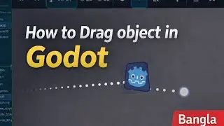 How to Drag object in Godot | #gamedesign  #game  #gameengine #tutorial 