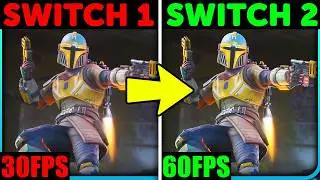 Star Wars Games Just Got BETTER! Switch 2 vs Switch Comparison