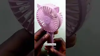 How to fix hand fan #repair