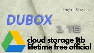 1 TB Free Cloud Storage For Lifetime @FingerTech27
