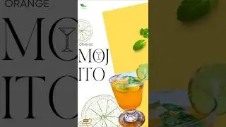 Refreshing Orange Mojito Recipe 🍊 | Easy Summer Drink 🍹#mojito